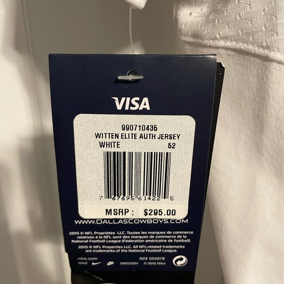 Autographed Jason Witten Jersey - Picture 5 of 5